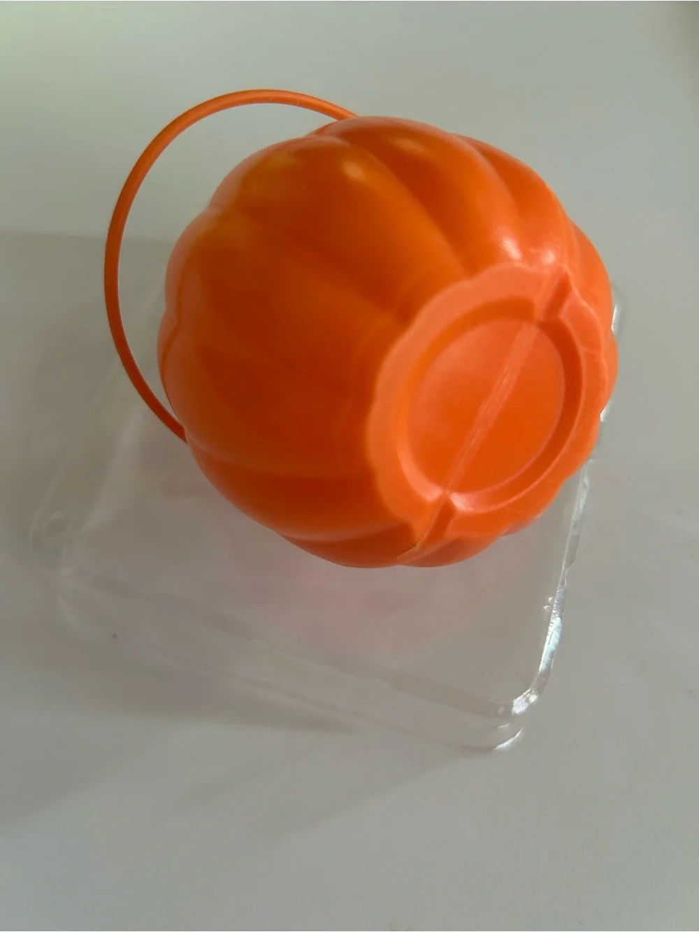 Mini Jack-O-Lantern Pumpkin Bucket for 18 inch Dolls